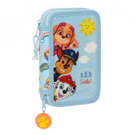 Rechizite Scoala Gradinita - Penar dublu echipat Paw Patrol Sunshine