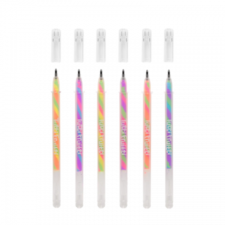 Pixuri cu gel colorate parfumate Tutti Fruitti - Set de 6 [3]