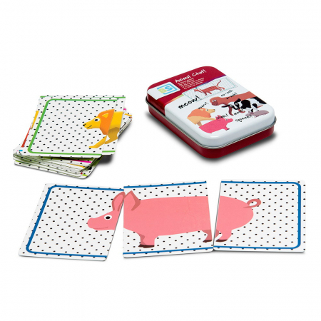 Jucarii Educative - Potriveste animalele, joc de calatorie
