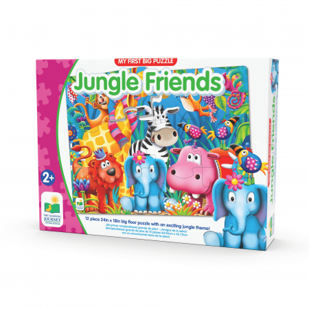 Puzzle-uri - Primul Meu Puzzle De Podea - Animale In Jungla