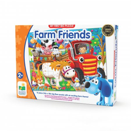Puzzle-uri - Primul Meu Puzzle De Podea - Animale La Ferma