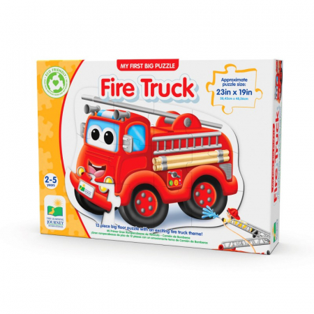 Puzzle-uri - Primul Meu Puzzle De Podea - Camion De Pompieri