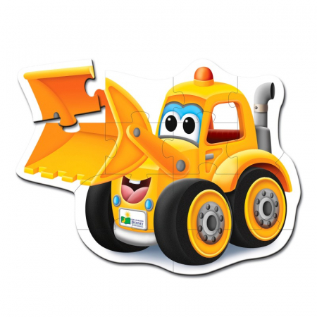 Primul Meu Puzzle De Podea - Excavator [1]