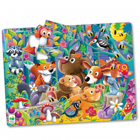 Primul Meu Puzzle De Podea - Prietenii Padurii [2]
