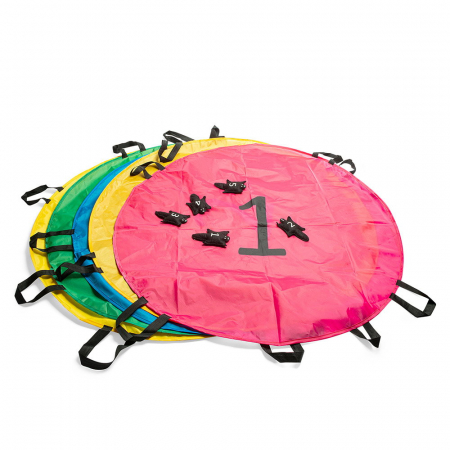 Jocuri Exterior - Prinde veveritele, set cu 5 parasute
