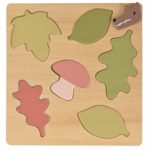 Puzzle animale si frunze, Egmont toys [2]