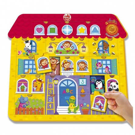 Jucarii Muzicale - Puzzle cu sunete - Casa
