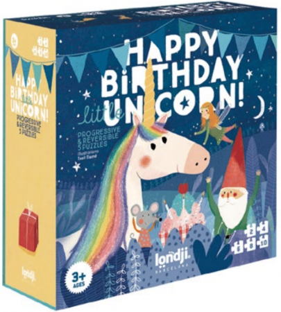 Puzzle-uri - Puzzle evolutiv Londji, Unicorn