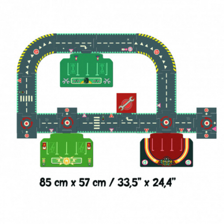 Puzzle gigant Circuit urban, Djeco [3]