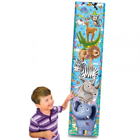 Puzzle Inalt De Podea - Animale De La Mici La Mari [3]