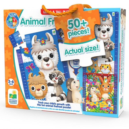 3-6 ani - Puzzle Inalt De Podea - Animale Prieteni