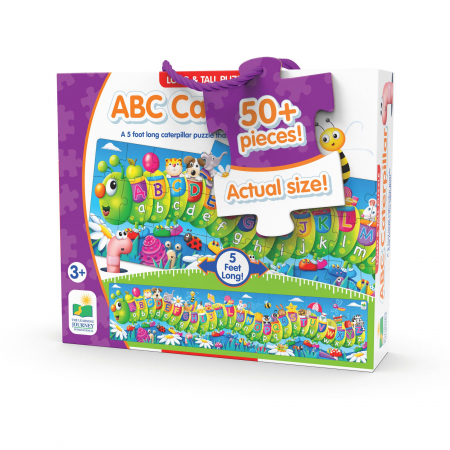 3-6 ani - Puzzle Lung De Podea - Omida Abc - Eng