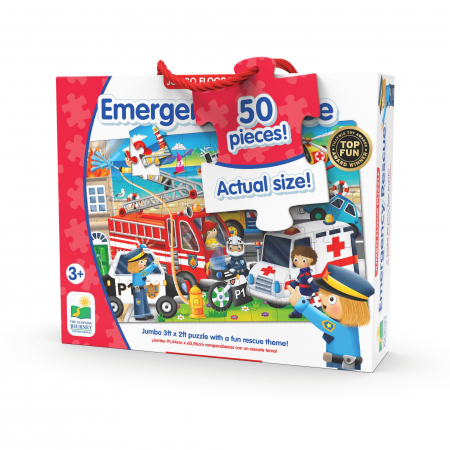 3-6 ani - Puzzle Mare De Podea - Echipele De Salvare