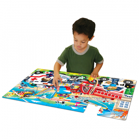 Puzzle Mare De Podea - Echipele De Salvare [2]