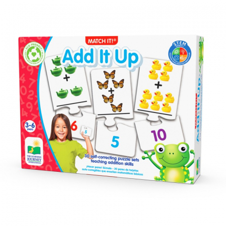 3-6 ani - Puzzle Potriveste Adunarile