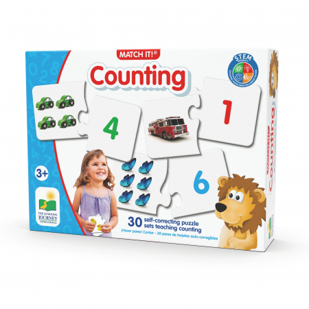 3-6 ani - Puzzle Potriveste Cifrele Numarand