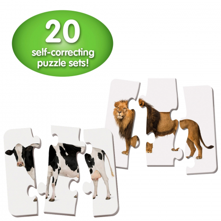 Puzzle Potriveste Corpul Animalelor [3]