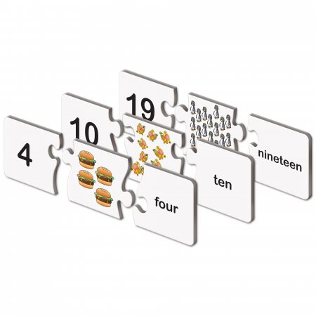 Puzzle Potriveste Numerele - Eng [3]