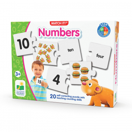 Puzzle-uri - Puzzle Potriveste Numerele - Eng