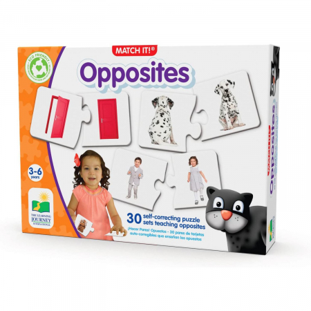 3-6 ani - Puzzle Potriveste Opusul Lucrurilor