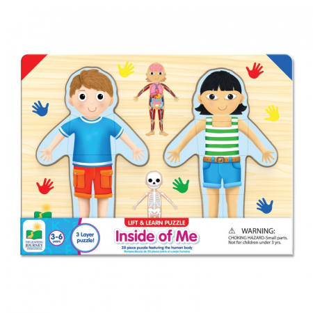 3-6 ani - Puzzle - Sa Invatam Corpul Uman