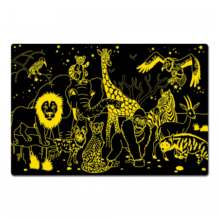 Puzzle Straluceste In Intuneric - Animale Salbatice [3]