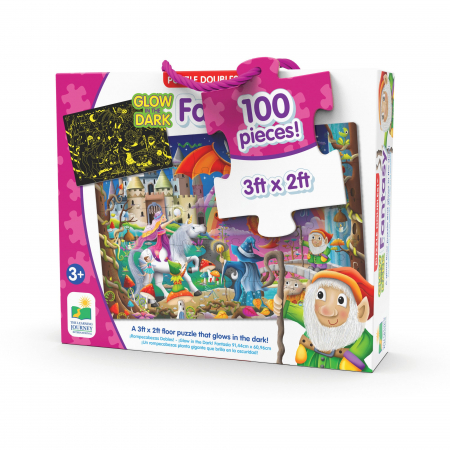 Jocuri Educative - Puzzle Straluceste In Intuneric - Fantezie