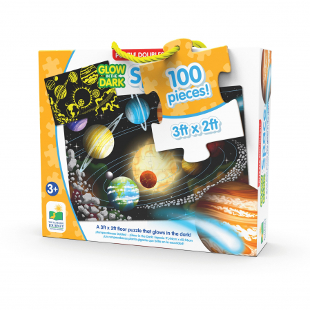 Jocuri Creative - Puzzle Straluceste In Intuneric - Spatiu