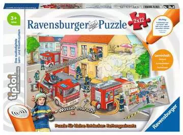 Jocuri Educative - Puzzle TipToi pentru micii exploratori : In actiune cu Pompierii