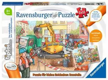 Jocuri Educative - Puzzle TipToi pentru micii exploratori : Pe Santier