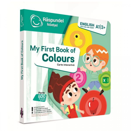 Jocuri Educative - Raspundel Istetel, carte My first book of colors English