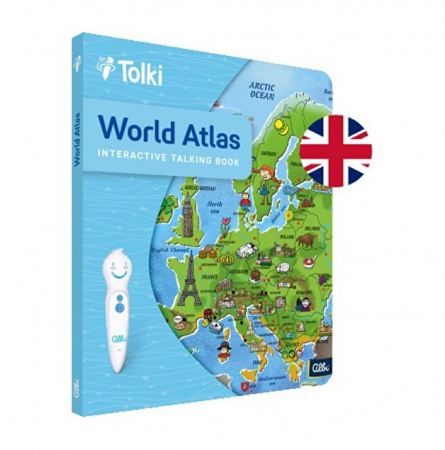Promotii - Raspundel Istetel Tolki -World Atlas,Carte in limba Engleza