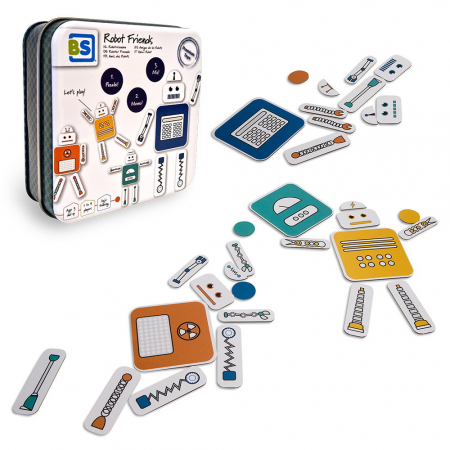 Jocuri Exterior - Robot Firends, joc de potrivire