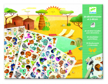 Jocuri Educative - Scene Djeco Savana
