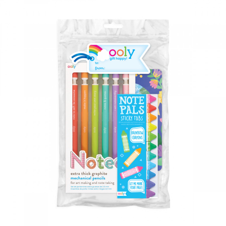 Rechizite Scoala Gradinita - Set cadou Happy Pack - Pastel Rainbows