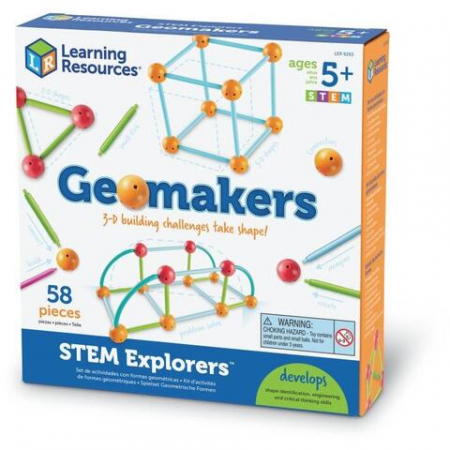 6-99 ani - Set constructie - Forme 3D - Explorers