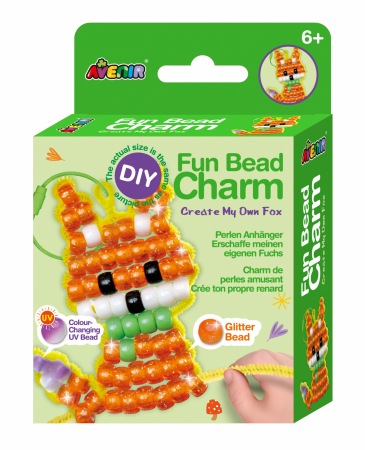 Jocuri Creative - Set creativ cu margele distractive - Pandantiv Vulpe