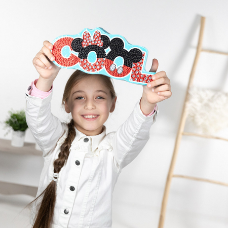Set creativ Cufarul cu comori, diamond paint, Mickey si prietenii [5]