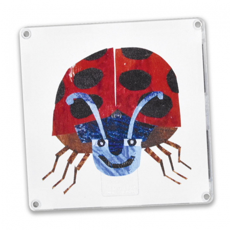 Set creativ de constructie piese magnetice CreateOn Magna-Tiles - Gargarita morocanoasa By Eric Carle 16 piese [4]