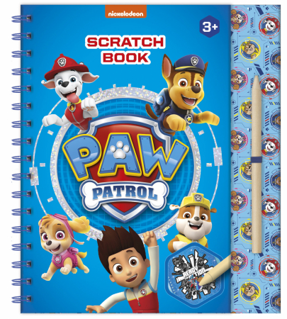 Jocuri Creative - Set creativ de razuit si colorat Paw Patrol, Patrula Catelusilor