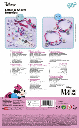 Set creativ DIY Bratari cu margele si pandantive Disney Minnie Mouse [4]
