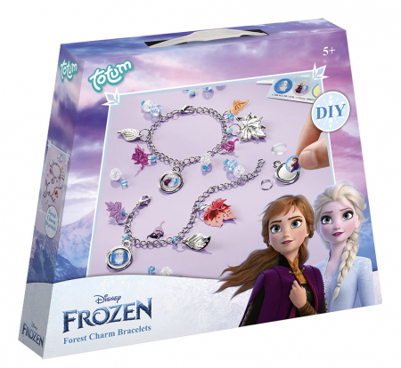 6-99 - Set creativ DIY Bratari cu pandantive Disney Frozen