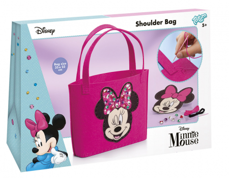 6-99 - Set creativ DIY Geanta de umar din fetru Disney Minnie Mouse