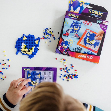 Set creativ DIY Tablouri cu margele de calcat, Sonic Prime [2]