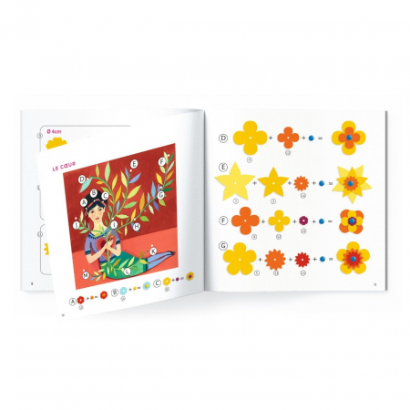 Set creativ Inspired by Frida Kahlo, Djeco [2]