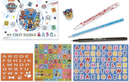 Set creativ Paw Patrol, Deseneaza si invata literele cu Patrula Catelusilor [2]