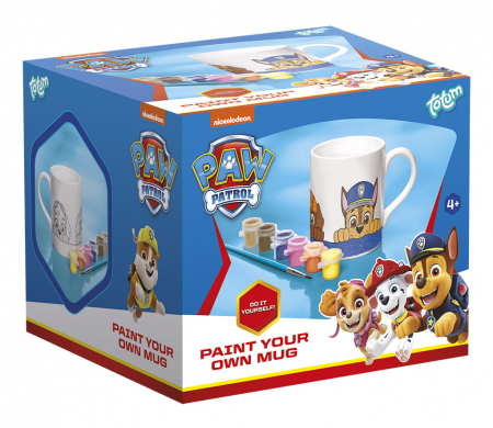 3-6 - Set creativ Picteaza canuta Paw Patrol, Patrula Catelusilor