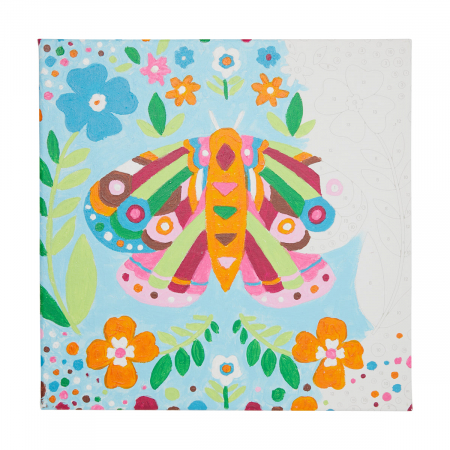 Set creativ Picteaza pe numere -  Marvelous Moth [1]