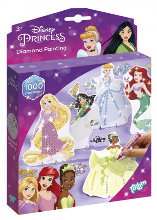 Jocuri Creative - Set creativ Pictura cu diamante Disney Princess