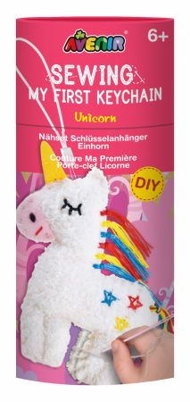 Jocuri Creative - Set de cusut Primul meu Breloc - Unicorn